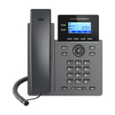 Grandstream GRP2602P 2-Line Essential IP Phone with PoE Dual Ethernet Ports - Black