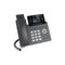 Grandstream GRP2612G 4-line Carrier-Grade IP Phone with Dual PoE Gigabit Ethernet Ports - Black