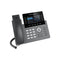 Grandstream GRP2615 10-line Carrier-Grade IP Phone with Dual PoE Gigabit Ethernet Ports and Dual-band 2.4-GHz & 5-GHz Wi-Fi - Black