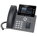 Grandstream GRP2616 6-line Carrier-Grade IP Phone with Dual PoE Gigabit Ethernet Ports and Dual-band 2.4-GHz & 5-GHz Wi-Fi - Black