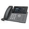 Grandstream GRP2650 14-Line Professional Carrier-Grade IP Phone with Dual PoE Gigabit Ethernet Ports, Dual-band 2.4-GHz & 5-GHz Wi-Fi - Black