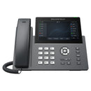 Grandstream GRP2670 12-Line Professional Carrier-Grade IP Phone with Dual PoE Gigabit Ethernet Ports, Dual-band 2.4-GHz & 5-GHz Wi-Fi - Black