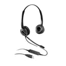 Grandstream GUV3000 HD USB Headset with Noise Canceling Mic - Black