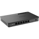 Grandstream Multi-WAN Gigabit VPN Wired Router with 6 x Gigabit Ethernet Ports - Black