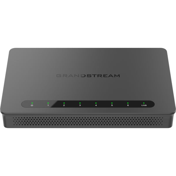 Grandstream Multi-WAN Gigabit VPN Wired Router with 6 x Gigabit Ethernet Ports - Black