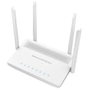 Grandstream Dual-Band 2x2 MU-MIMO Wi-Fi Router with 4 x Gigabit Ethernet WAN/LAN Ports and 1 x Gigabit SFP WAN Port - White