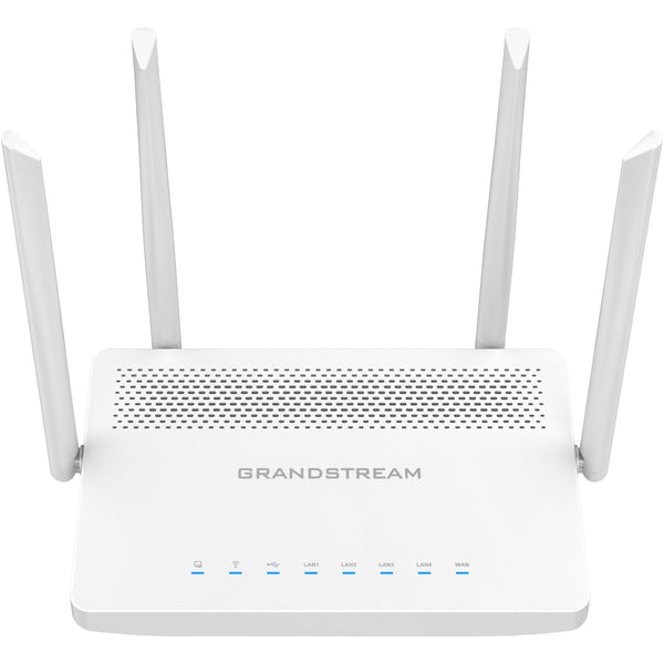 Grandstream Dual-Band 2x2 MU-MIMO Wi-Fi Router with 4 x Gigabit Ethernet WAN/LAN Ports and 1 x Gigabit SFP WAN Port - White