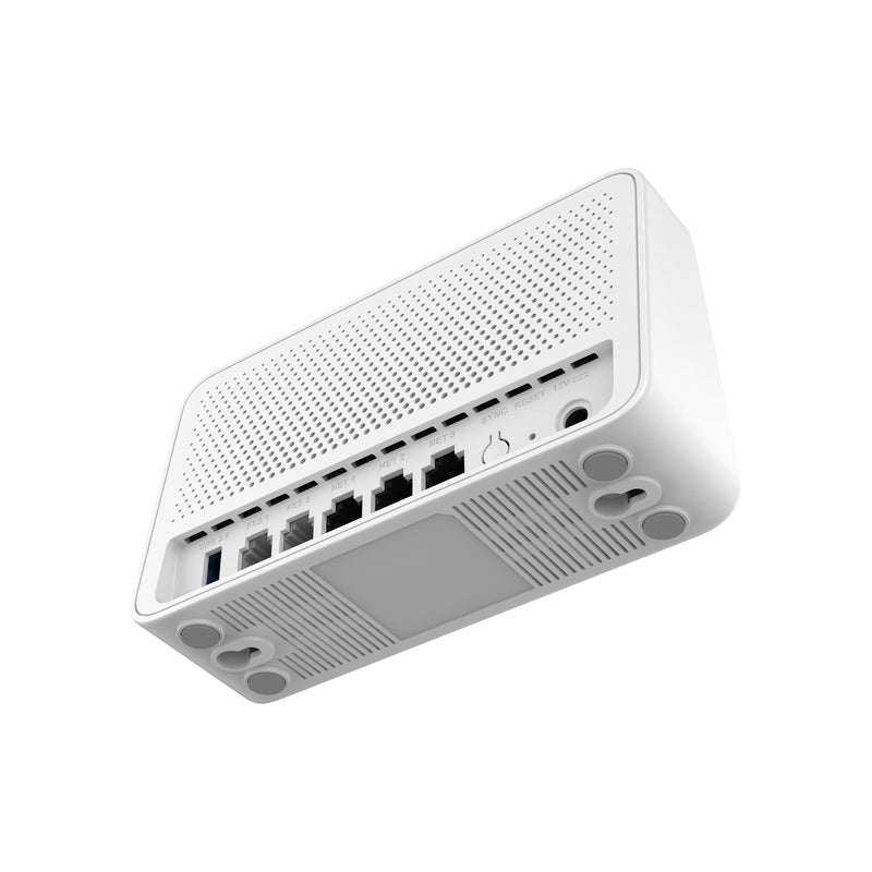 Grandstream GWN7062ET Wi-Fi 6 Router with 2 x FXS Ports, Speeds up to 3-Gbps and 128 Devices