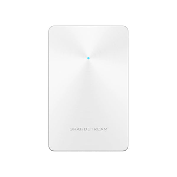 Grandstream 802.11ac Wave-2 Hybrid 2.4G 2×2:2 5G 4×4:4 MU-MIMO In-Wall Wi-Fi Access Point - White