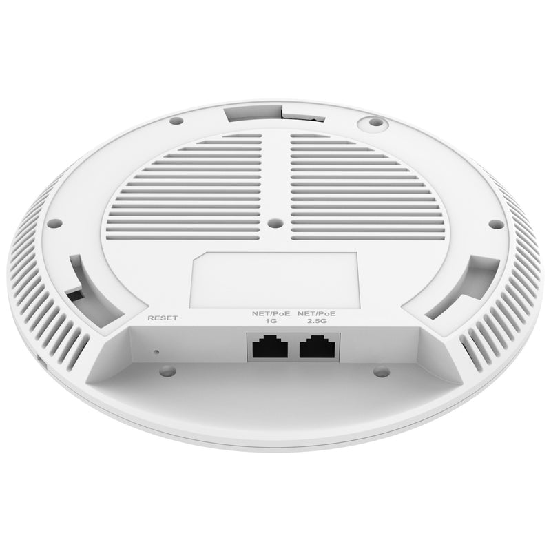 Grandstream 802.11ax Hybrid 2.4G 2×2:2 5G 4×4:4 MU-MIMO Indoor Wi-Fi 6 Access Point - White