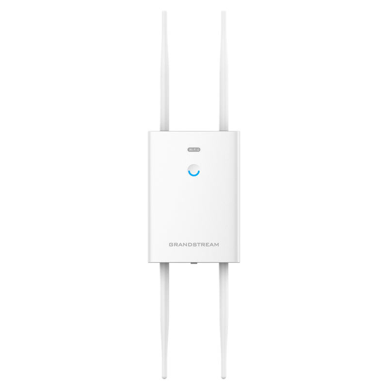 Grandstream 802.11ax 4×4:4 MU-MIMO High-Performance Outdoor Long-Range Wi-Fi 6 Access Point - White