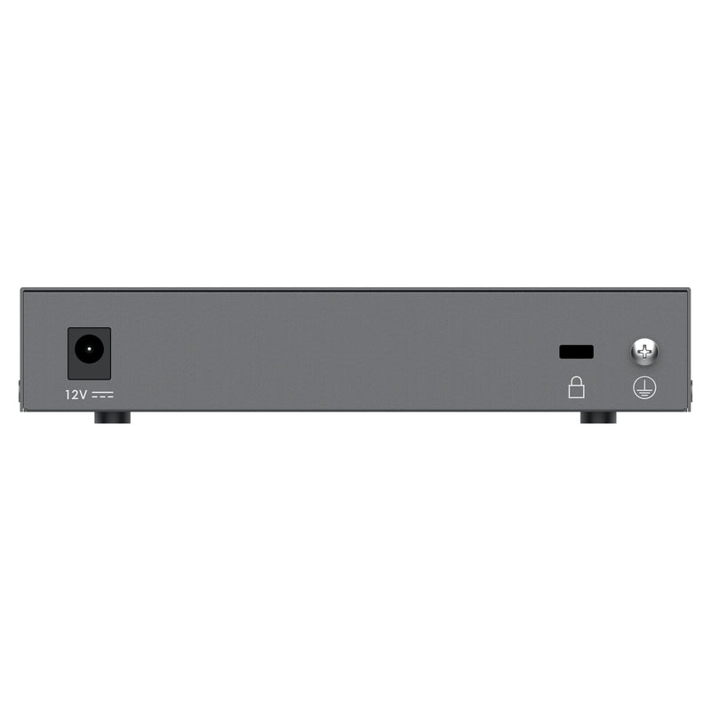 Grandstream Unmanaged 6-port 2.5 Multi-Gigabit Switch with 5 x 2.5 Gigabit Ethernet and 1 x SFP+ Ports - Grey