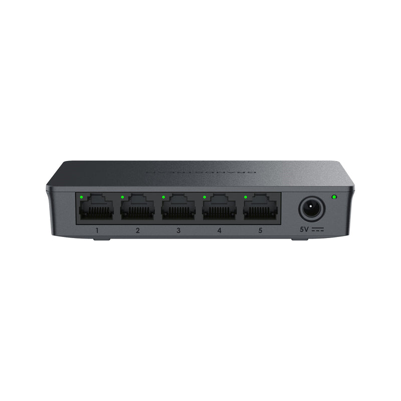 Grandstream Layer 2 Unmanaged 5-port Gigabit Ethernet Switch - Grey (CALL FOR QUOTE)