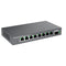 Grandstream Unmanaged 9-port 2.5 Multi-Gigabit Switch with 8 x 2.5 Gigabit Ethernet and 1 x SFP+ Ports - Grey