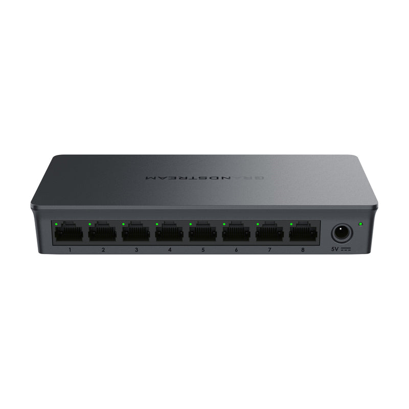 Grandstream Layer 2 Unmanaged 8-port Gigabit Ethernet Switch - Grey