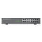 Grandstream Rackmountable Layer 2 Unmanaged 16-port Gigabit Ethernet Switch with 8 x PoE Output - Grey