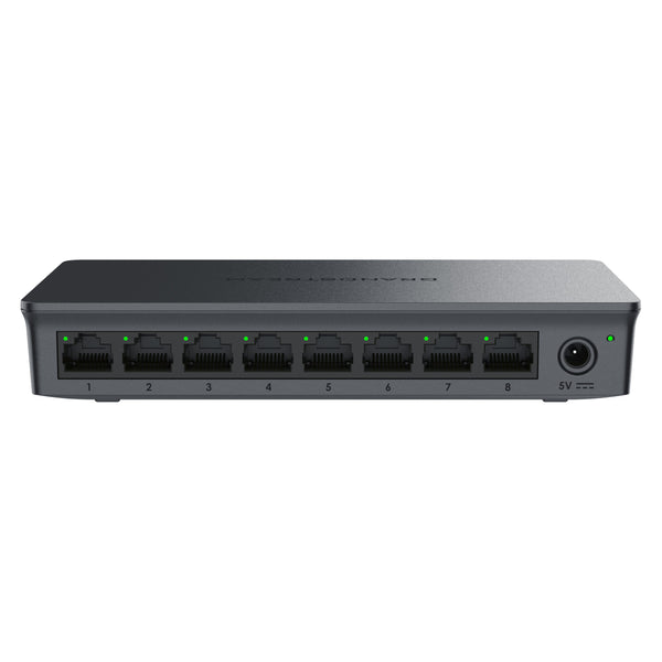 Grandstream Layer 2-Lite Managed 8-port Gigabit Ethernet Switch - Grey (CALL FOR QUOTE)