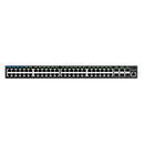 Grandstream Rackmountable Enterprise Layer 3 54-port Managed PoE Network Switch with 48 x PoE Gigabit Ethernet Ports and 6 x SFP+ Ports - Grey