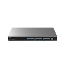 Grandstream Rackmountable Enterprise Layer 3 12-port Managed Aggregation Switch with 12 x SFP+ Ports - Grey (CALL FOR QUOTE)