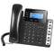 Grandstream GXP1630 3-Line Entry-Level Gigabit IP Phone with Dual PoE Gigabit Ethernet Ports - Black