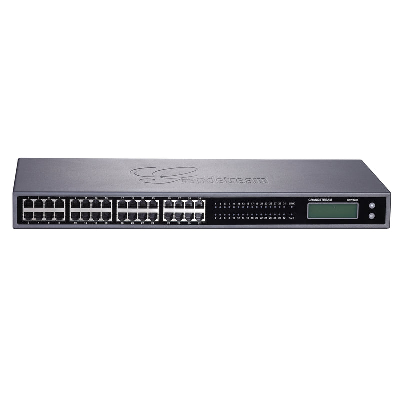 Grandstream GXW4232 High-Density 4200 Series v2 FXS 32-port Gigabit VoIP Gateway - Black