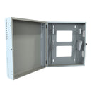 Hammond Manufacturing HLP Series Low-Profile 8U Wall Mount Rack Cabinet - 78.7-cm (31-in) - Light Grey