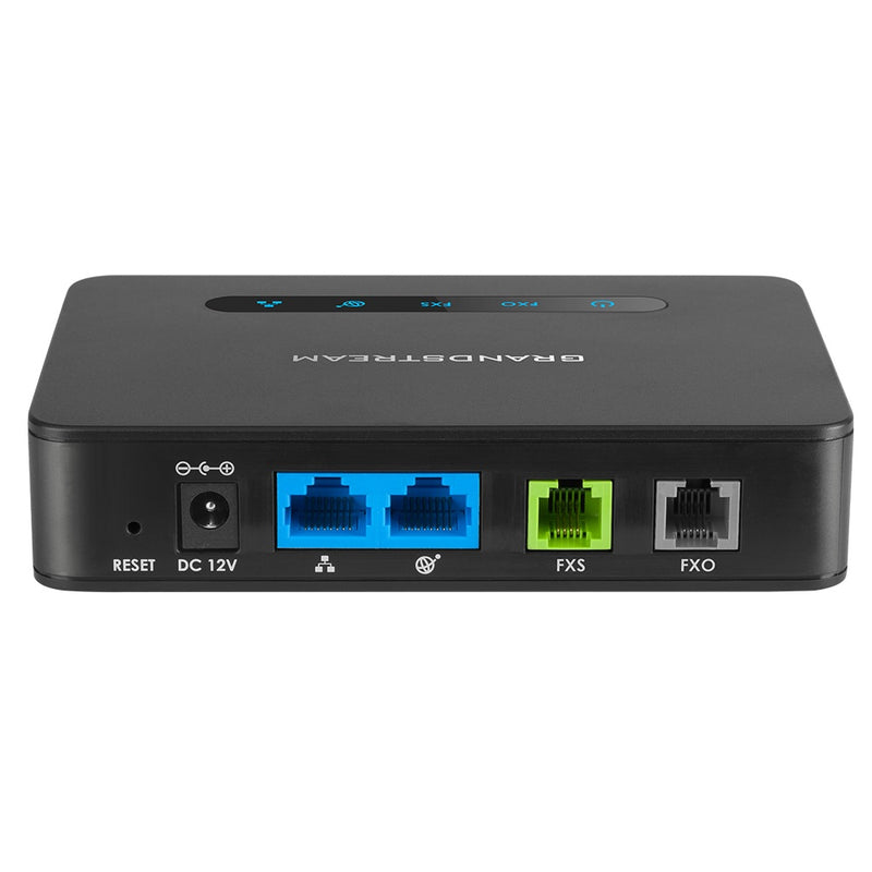 Grandstream HT813 Hybrid ATA with FXS and FXO Ports - Black
