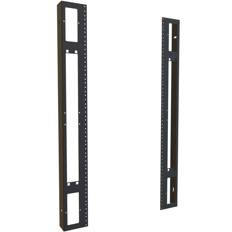 Hammond 18U Optional Additional 10-22 Threaded Mounting Rail for HWC Series