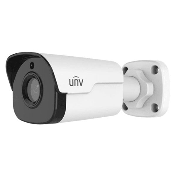 Uniview IPC2124SR3-ADF28KCM-DL 4MP HD 2.8-mm Fixed Lens Mini Bullet Network Camera - White