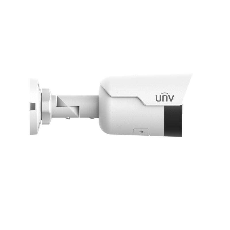 Uniview IPC2128SR5-ADF28K-G 4K Mini 2.8-mm Fixed Lens Bullet Network Camera - White