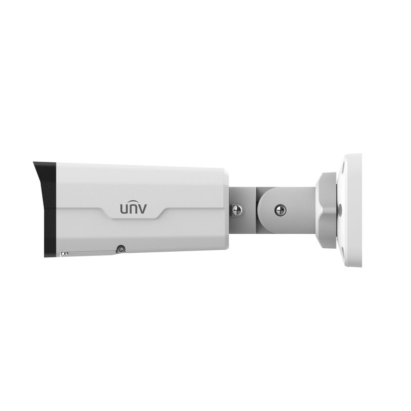 Uniview IPC2225SE-DF40K-WL-I0 5MP HD Intelligent ColorHunter 4.0-mm Fixed Lens Bullet Network Camera - White