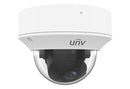 Uniview IPC3232SB-ADZK-I0 2MP HD Intelligent LightHunter IR VF Automatic Focusing and Motorized Zoom Lens Dome Network Camera - White