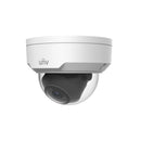 Uniview IPC324SR3-DSF40KM-G 4MP HD Vandal-Resistant Smart IR 4.0-mm Fixed Lens Dome Network Camera - White