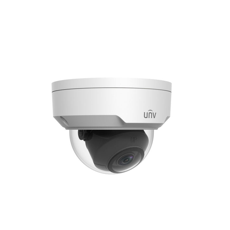 Uniview IPC325SB-DF2K-I0 Advance Series Intelligent IR 5MP 2.8-mm Fixed Lens Dome Security Camera - White