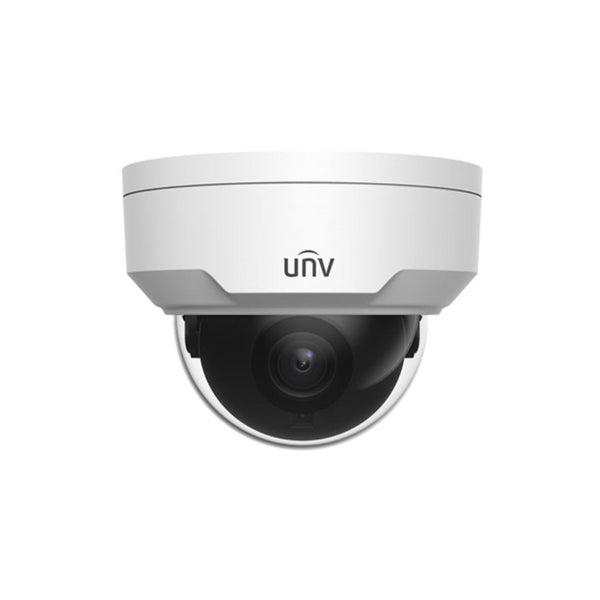 Uniview Advance Series Intelligent IR 5MP 2.8-mm Fixed Lens Dome Security Camera - White