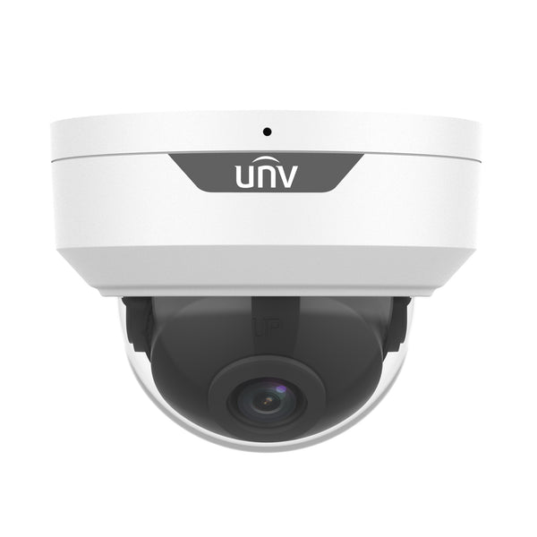Uniview IPC328SB-ADF28K-I0 8MP HD Intelligent IR 2.8-mm Fixed Lens Dome Network Camera - White