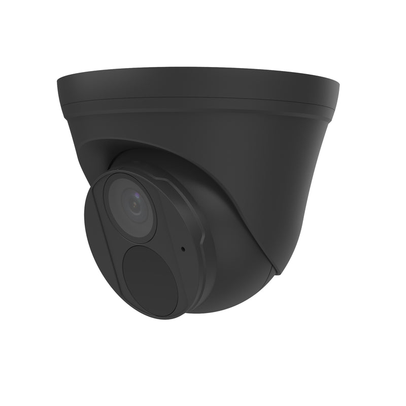 Uniview IPC3614SR3-ADF28KM-G-BK 4MP HD IR 2.8-mm Fixed Eyeball Network Camera - Black