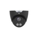 Uniview IPC3615SB-ADF28KMC-I0-BK 5MP HD Intelligent Light and Audible Warning Fixed Eyeball Network Camera - Black