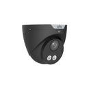 Uniview IPC3615SB-ADF28KMC-I0-BK 5MP HD Intelligent Light and Audible Warning Fixed Eyeball Network Camera - Black