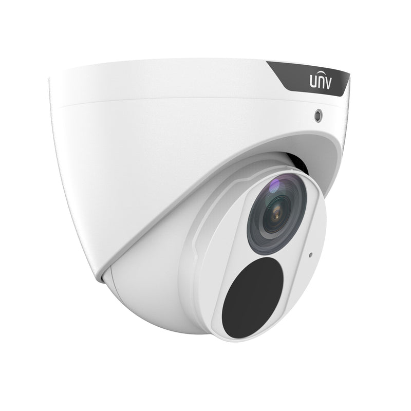 Uniview IPC3615SB-ADF40KM-I0 5MP HD Intelligent LightHunter IR 4.0-mm Fixed Eyeball Network Camera - White