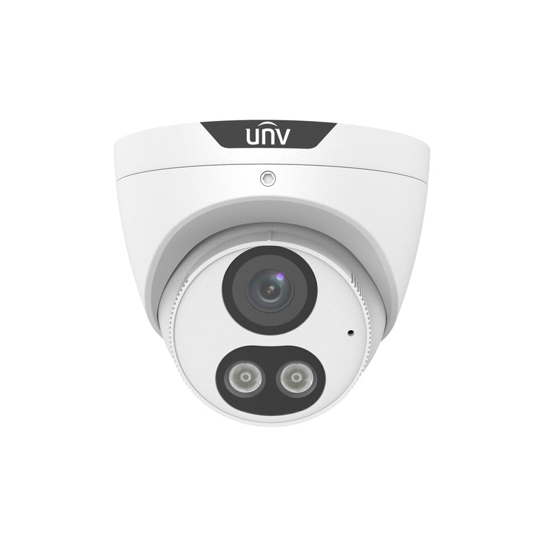 Uniview IPC3615SE-ADF28KM-WL-I0 5MP HD Intelligent ColorHunter 2.8-mm Fixed Eyeball Network Camera - White