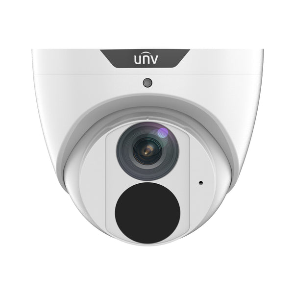 Uniview IPC3618SR3-ADF28KM-G 4K HD IR 2.8-mm Fixed Eyeball Network Camera - White