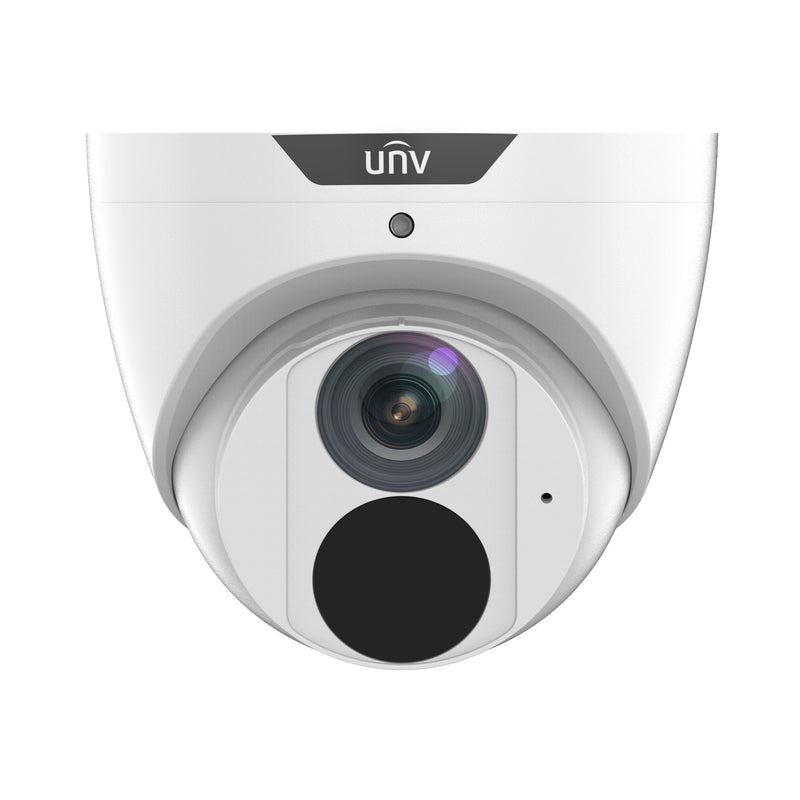 Uniview IPC3618SR3-ADF28KM-H 4K HD IR 2.8-mm Fixed Eyeball Network Camera - White