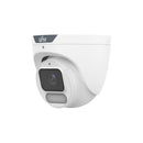 Uniview IPC3628SR-ADF28KM-WP 8MP ColorHunter with Wise-ISP 2.8-mm Fixed Eyeball Network Camera with White Light - White