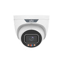 Uniview IPC3635SS-ADF28KMC-I1 5MP Tri-Guard Fixed Dual-light Turret Network Camera - White