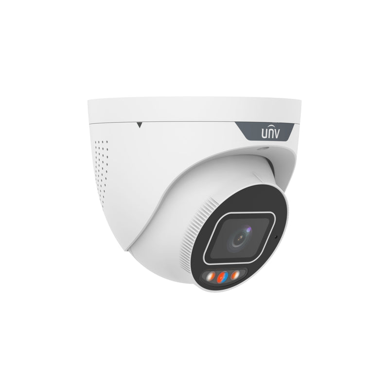 Uniview IPC3635SS-ADF28KMC-I1 5MP Tri-Guard Fixed Dual-light Turret Network Camera - White