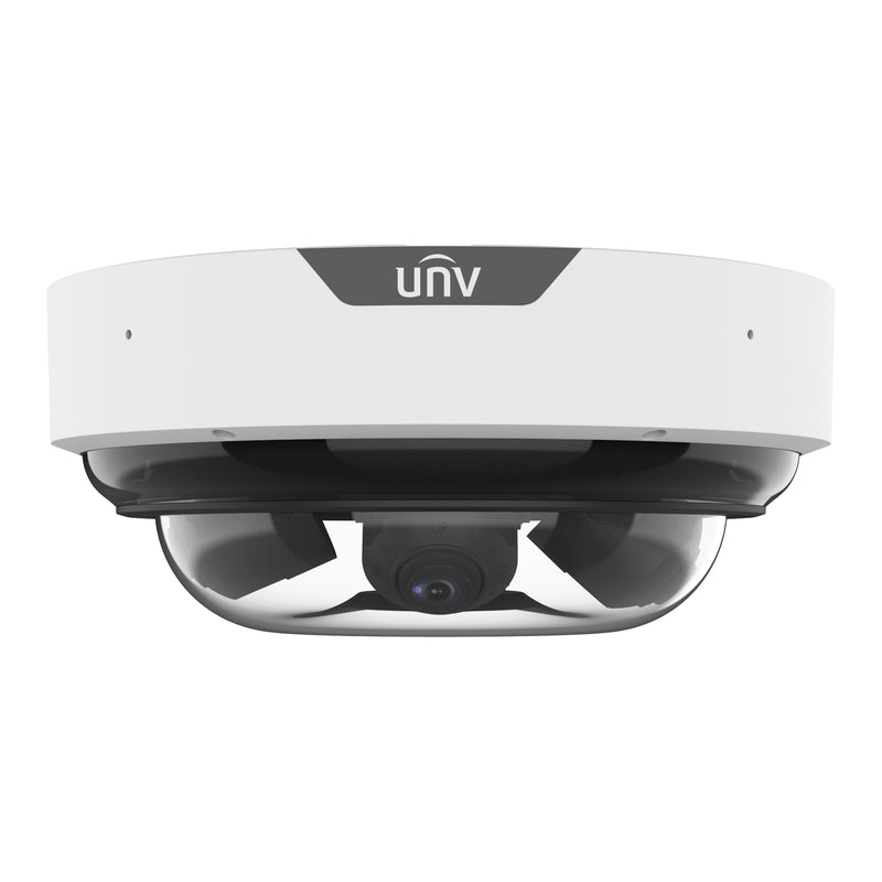 Uniview - IPC8645EA-ADZKM-I1 - 4*5MP ColorHunter MultiView Wise ISP VF IR Dome IP Camera