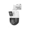 Uniview IPC9312LFW-AF28-2X4 2MP LightHunter Dual-Lens Network PTZ Camera - White