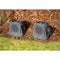 Victrola Solar Charging Wireless Waterproof Bluetooth Outdoor Rock Speakers - Pair - Grey