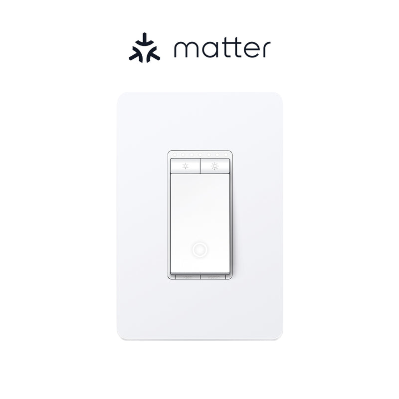 TP-Link Kasa Smart Wi-Fi Dimmer Matter Light Switch 3-pack - White